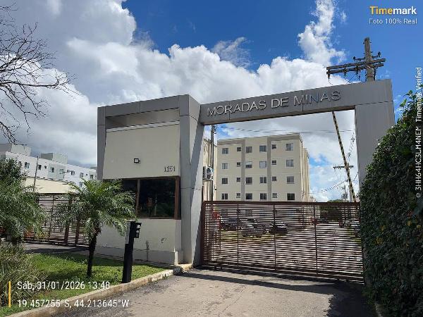 Apartamento em Sete Lagoas, Distrito Industrial, Avenida Prefeito Alberto Moura, N. 1251, Apto 402,  Bl16 ÁRea A3, MG. Área: 38.4m2
