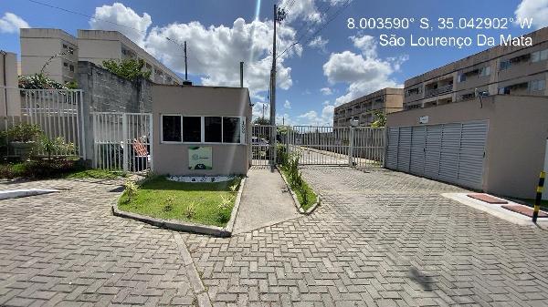 Apartamento em São Lourenço da Mata, Muribara, Rua Barao De Caruaru, N. 1399, Apto 204, Bl 05 Tipo 2 Vg Rotativa, PE. Área: 53.55m2