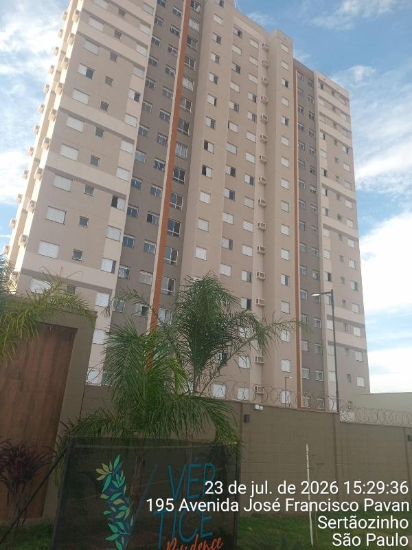 Apartamento em Sertãozinho, Jardim Terras De Santa Elisa Iii, Avenida Jose Francisco Pavan, N. 195, Apto 703, Torre 01, SP. Área: 48.16m2