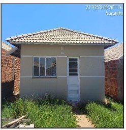 Casa em Araçatuba, Parque Industrial Antônio Xavier Couto, Rua Tereza De Jesus Pugina Silva, N. 439, Qd19, Lt 30, SP. Área: 44.82m2