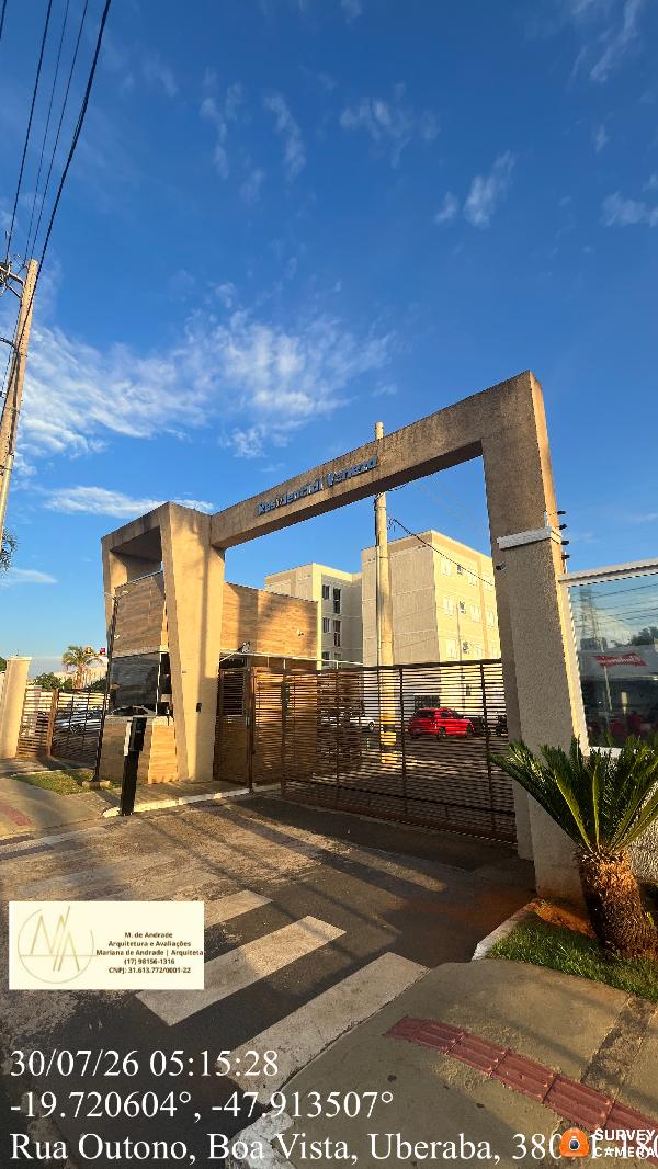 Apartamento em Uberaba, Boa Vista, Rua Outono, N. 250, Apto 204, Bl 05, MG. Área: 39.3m2 Apartamento em Uberaba, Boa Vista, Rua Outono, N. 250, Apto 204, Bl 05, MG. Área: 39.3m2
