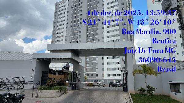 Apartamento em Juiz de Fora, Benfica, Rua Sebastiao Garcia, N. 80, Apto 2001, Tr 02, MG. Área: 45m2