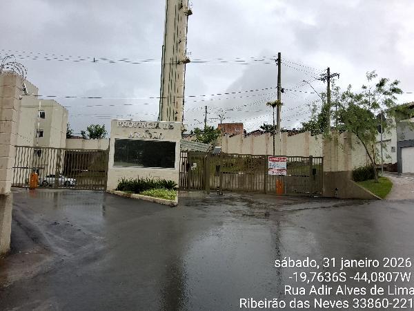 Apartamento em Ribeirão das Neves, Dona Clara, Rua Adir Alves De Lima, N. 90, Apto 402, Bl 15 Glb 02, MG. Área: 38.4m2