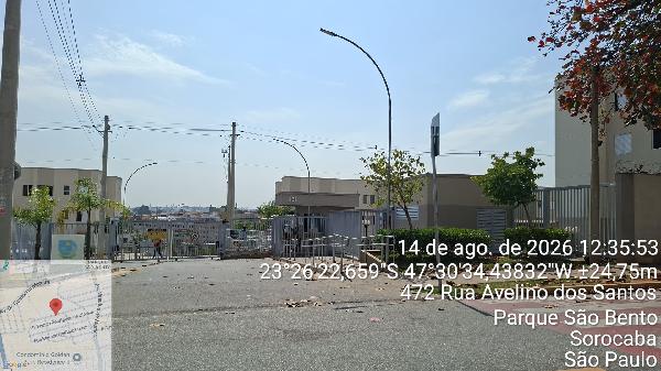 Apartamento em Sorocaba, Cruz De Ferro, Rua Avelino Dos Santos, N. 431, Apto 06, Bl 08, SP. Área: 40.86m2