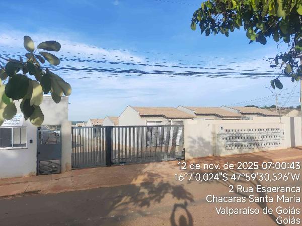 Casa em Valparaíso de Goiás, Chacaras Brasil A, Rua Esperanca, N. Ch 07, Qd 01 Cs 19, GO. Área: 57.29m2