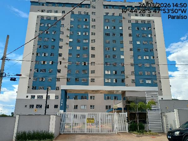 Apartamento em Uberaba, Paraiso, Avenida Odair Rodrigues Vilela, N. 102, Apto 002, Tr 1 Vg 02, MG. Área: 40.35m2
