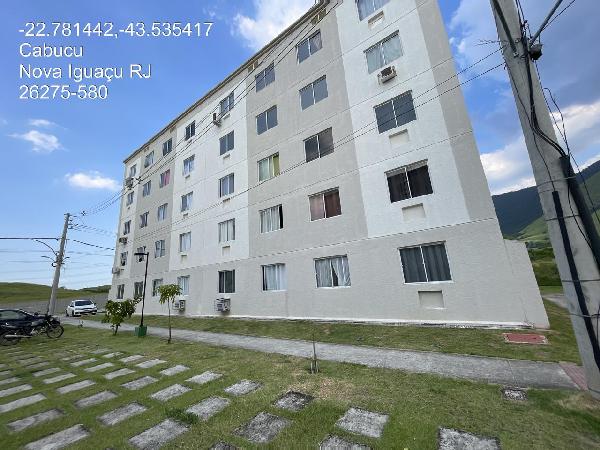 Apartamento em Nova Iguaçu, Cabuçu, Avenida Abilio Augusto Tavora, N. 6045, Apto 504, Bl 17 Lt 01, RJ. Área: 40.54m2