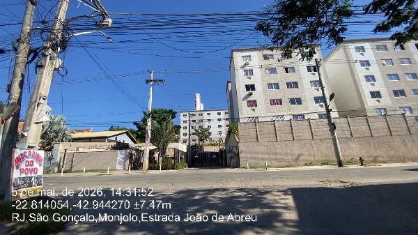 Apartamento em São Gonçalo, Monjolos, Estrada Joao De Abreu, N. 214, Apto 502, Bl 17, Lt 06, RJ. Área: 48.74m2