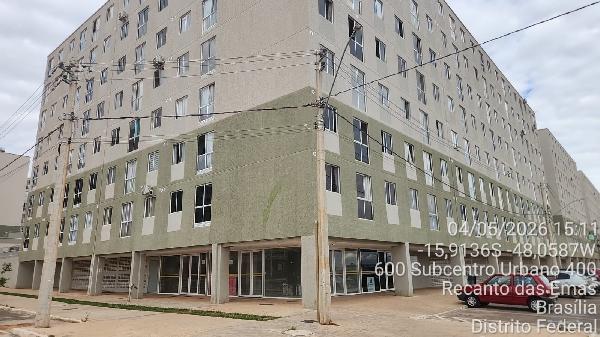 Apartamento em Brasília, Recanto Das Emas, Rua 06, N. Sn, Apto 344, Subcentro Urbano 400 600, DF. Área: 27.79m2