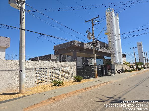 Apartamento em Cidade Ocidental, Mansoes Recreio Mossoro, Quadra 4 (Rua Barbosa), N. Sn, Apto 201, Lt 11 Bl C Pav 01 Vg 201, GO. Área: 53.44m2