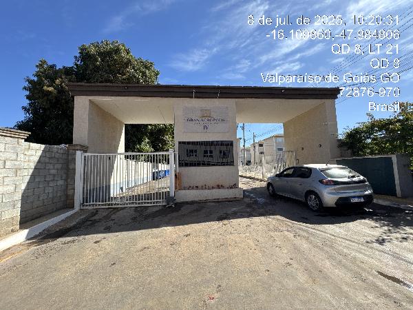Apartamento em Valparaíso de Goiás, Chacaras E Mansoes Santa Maria, Rua 8, N. Sn, Apto 202, Bl 23, Ch 37, Qd 08, GO. Área: 48.92m2