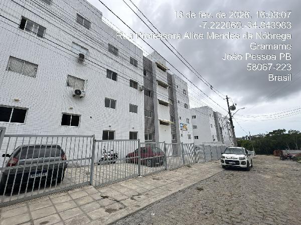 Apartamento em João Pessoa, Gramame, Rua Professora Severina Ramos De Azevedo, N. 261, Apto 205, Bl D, PB. Área: 41.45m2
