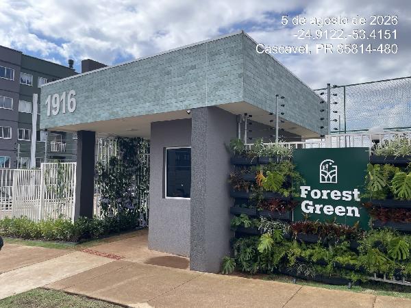 Apartamento em Cascavel, Floresta, Rua Jacamina Triches, N. 1916, Apto 403, Bl 3, PR. Área: 46.78m2
