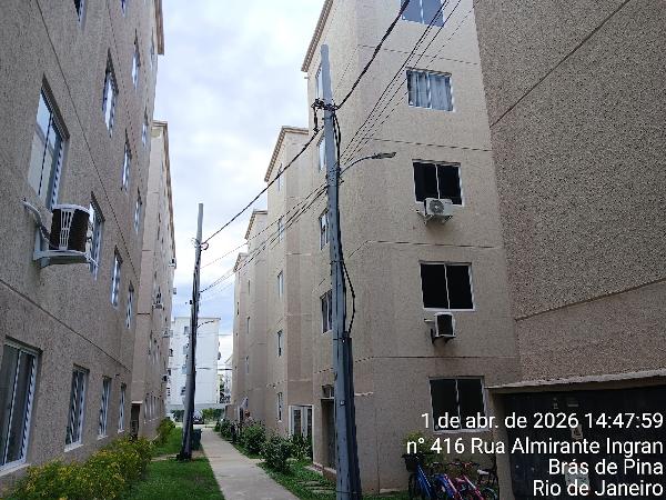 Apartamento em Rio de Janeiro, Bras De Pina, Avenida Marlene Cunha, N. 400, Apto 105, Bl 03 Lt 02 Categoria 02 Pal 49448, RJ. Área: 40m2