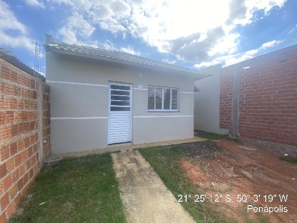 Casa em Penápolis, Residencial Mais Solar Penapolis I, Avenida Margina Antonio Galvao De Arruda, N. 2200, Cs 19 Qd C, SP. Área: 44.82m2