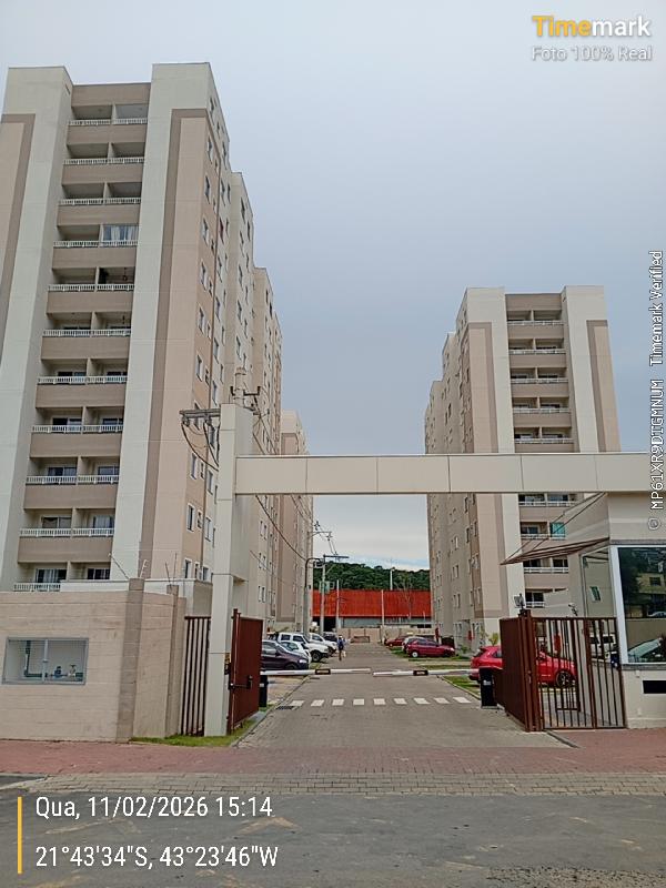 Apartamento em Juiz de Fora, Joquei Clube, Rua Eucherio Rodrigues, N. 700, Apto 605, Bl 03, MG. Área: 65.62m2
