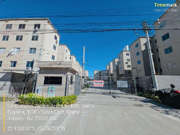 Apartamento em Rio de Janeiro, Santa Cruz, Estrada De Santa Eugenia, N. 3000, Apto 202, Bl 04, RJ. Área: 40.54m2