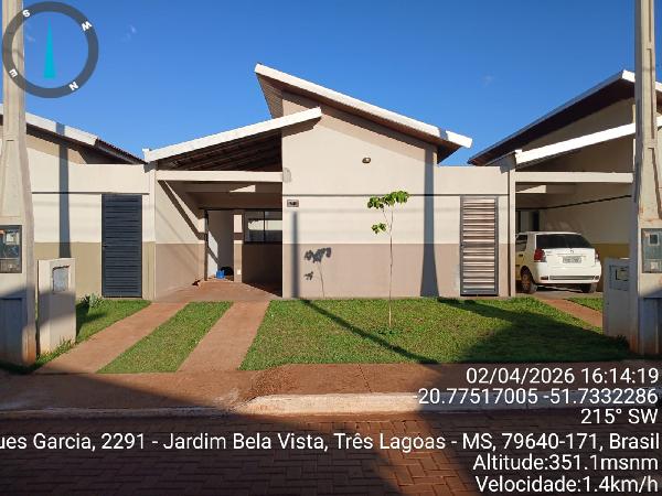 Casa em Três Lagoas, Jardim Progresso, Rua Isac Marques Garcia, N. 69, Casa 69 Lote 00 Quadra 00, MS. Área: 64.72m2