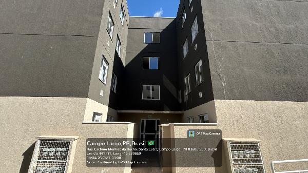 Apartamento em Campo Largo, Ouro Verde, Rua Caetano Munhoz Da Rocha, N. 1080, Apto 103, Bl 26 Pav Terreo Tipo 07 Vg 771, PR. Área: 40m2