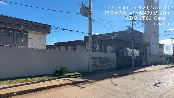 Apartamento em Cidade Ocidental, Recreio Mossoro, Rua Barbosa, N. Sn, Apto 101, Bloco G Pavimento Terreo, GO. Área: 53.44m2