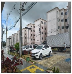 Apartamento em Salvador, Areia Branca, Rua Viver Areia Branca, N. 155, Apto 204, Bl 19, BA. Área: 40.53m2