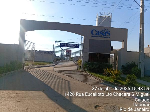Casa em Itaboraí, Caluge, Estrada Publica Variante Da Estrada Ademar Ferrei, N. Sn, Casa 16 Quadra I, RJ. Área: 45.25m2