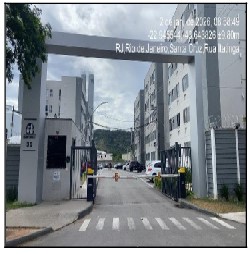 Apartamento em Rio de Janeiro, Santa Cruz, Rua Itatinga, N. 30, Apto 101, Bl.16  Lt 01, RJ. Área: 43.22m2