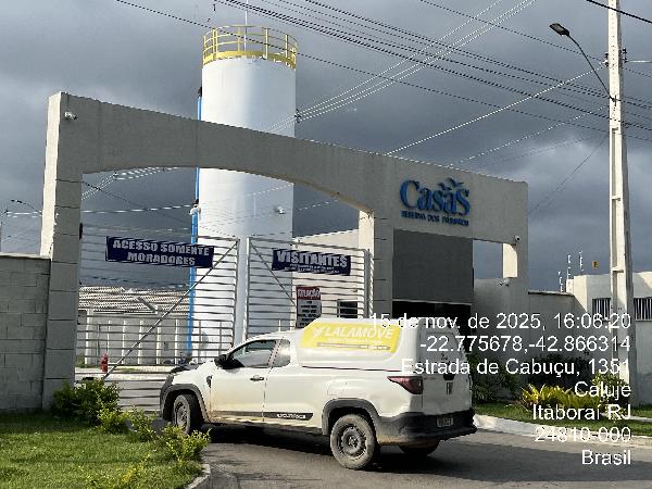 Casa em Itaboraí, Caluge, Estrada Ademar Ferreira Torres, N. Sn, Cs 29 Qd F, RJ. Área: 45.25m2
