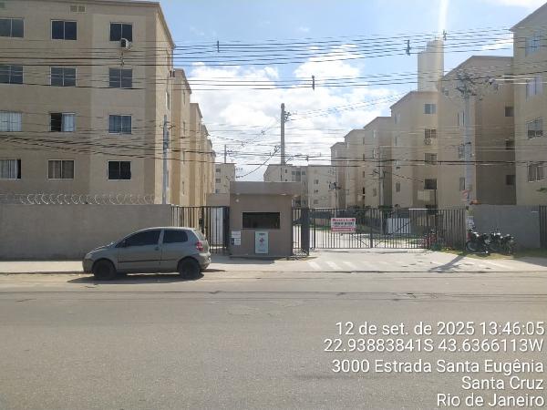 Apartamento em Rio de Janeiro, Santa Cruz, Estrada De Santa Eugenia, N. 3000, Apto 402, Bl 02, RJ. Área: 40.54m2 Apartamento em Rio de Janeiro, Santa Cruz, Estrada De Santa Eugenia, N. 3000, Apto 402, Bl 02, RJ. Área: 40.54m2