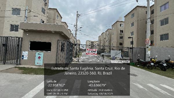 Apartamento em Rio de Janeiro, Santa Cruz, Estrada De Santa Eugenia, N. 3000, Apto 101, Bl 02, RJ. Área: 40.54m2