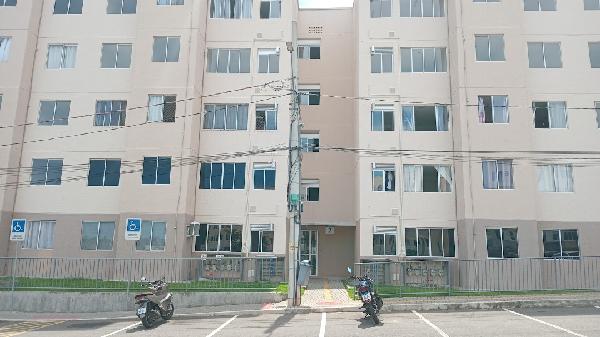 Apartamento em Rio de Janeiro, Santa Cruz, Rua Macapa, N. 273, Apto 407, Bl 07 Lt 01, RJ. Área: 41.28m2