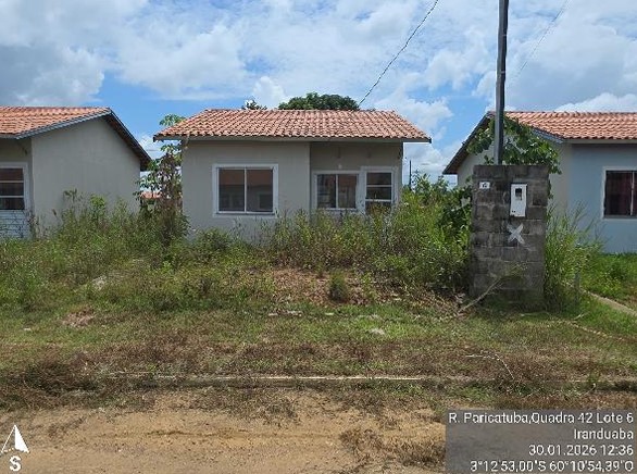 Casa em Iranduba, Lot Nova Amazonas I, Estrada Carlos Braga, N. Sn, Qd 42 Lt 06 Km 08 Rua Paricatuba, AM. Área: 54.09m2