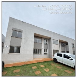 Apartamento em Cidade Ocidental, Mansoes Recreio Mossoro, Quadra 03 - Chacara 14 - Rua Oswaldo Cruz, N. Sn, Apto 201, Bl E - Pav 01 Rua Oswaldo Cruz, GO. Área: 53.54m2