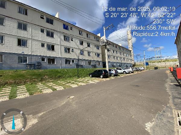 Apartamento em Ponte Nova, Paraiso, Rua Jose Lanna Teixeira, N. 324, Apto 104, Bl 16, MG. Área: 42.83m2