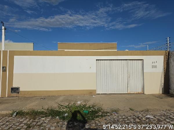 Casa em Mossoró, Cidade Verde 1, Rua Manoel Noe, N. 231, Lt 25 Qd D8, RN. Área: 53.52m2