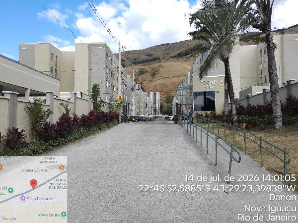 Apartamento em Nova Iguaçu, Cabucu, Avenida Abilio Augusto Tavora, N. 3773, Apto 303, Bl 22, RJ. Área: 40.83m2