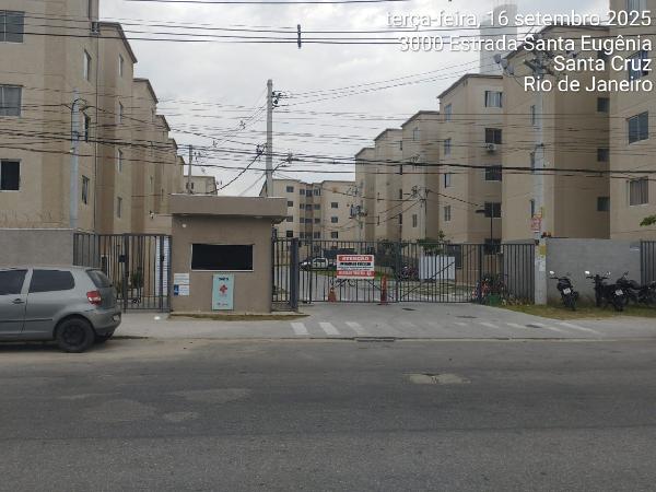 Apartamento em Rio de Janeiro, Santa Cruz, Estrada De Santa Eugenia, N. 3000, Apto 206, Bl 01, RJ. Área: 40.54m2