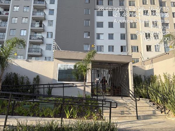 Apartamento em São Paulo, Pirituba, Avenida Paula Ferreira, N. 3750, Apto 602, Torre B Hmp, SP. Área: 39.01m2 Apartamento em São Paulo, Pirituba, Avenida Paula Ferreira, N. 3750, Apto 602, Torre B Hmp, SP. Área: 39.01m2
