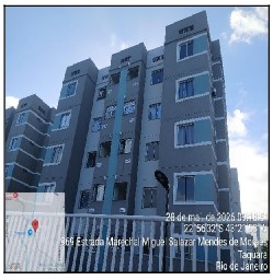 Apartamento em Rio de Janeiro, Freg De Jacarepagua, Estrada Marechal Miguel Salazar Mendes De Moraes, N. 969, Apto 414, Bl 6 Lt 1, RJ. Área: 56m2