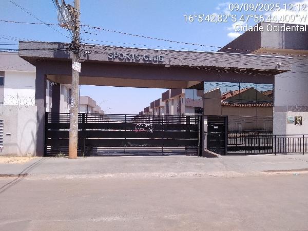 Apartamento em Cidade Ocidental, Recreio Mossoró, Quadra 4, N. Sn, Apto 204, Lt 11, Bl F, 1º Pav, R Barbosa, GO. Área: 53.44m2