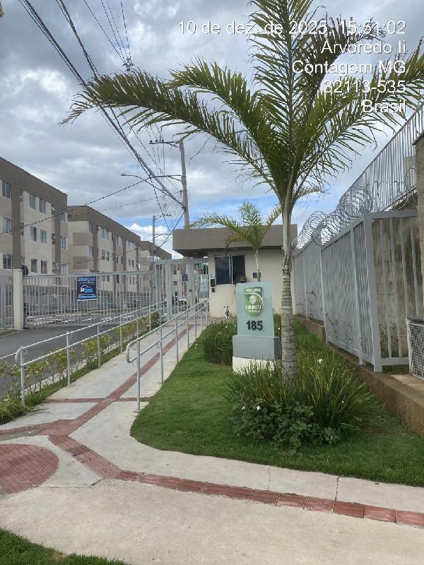 Apartamento em Contagem, Arvoredo 2a Secao, Rua Dezoito, N. 185, Apto 403, Bl 15 Vg 210, MG. Área: 42.41m2