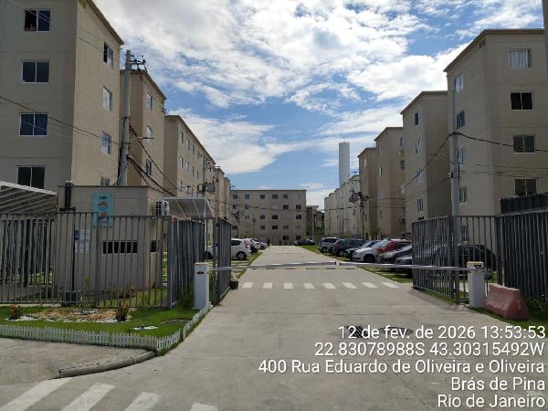 Apartamento em Rio de Janeiro, Bras De Pina, Avenida Marlene Cunha, N. 400, Apto 506, Bl 02, RJ. Área: 40m2 Apartamento em Rio de Janeiro, Bras De Pina, Avenida Marlene Cunha, N. 400, Apto 506, Bl 02, RJ. Área: 40m2