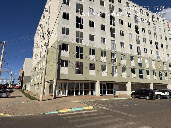 Apartamento em Brasília, Recanto Das Emas, Rua Nº 06, N. Sn, Apto 637, Lt 01 Subcentro Urbano 400 600, DF. Área: 28.07m2