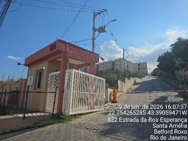 Apartamento em Belford Roxo, Das Gracas, Rua Belo Horizonte, N. 581, Apto 113, Torre T1, Lt 02, RJ. Área: 48.11m2