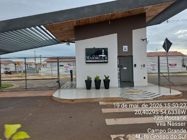 Casa em Campo Grande, Residencial Tolentino, Rua Pocrane, N. 725, Cs 117 Lt 01 A, MS. Área: 47.99m2