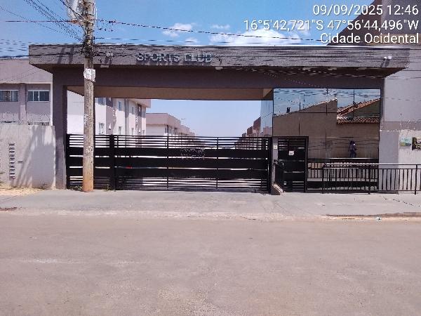 Apartamento em Cidade Ocidental, Mansoes Recreio Mossoro, Quadra 4, N. Sn, Apto 204, Lt 11, Bl O, 1º Pav, R Barbosa, GO. Área: 53.44m2