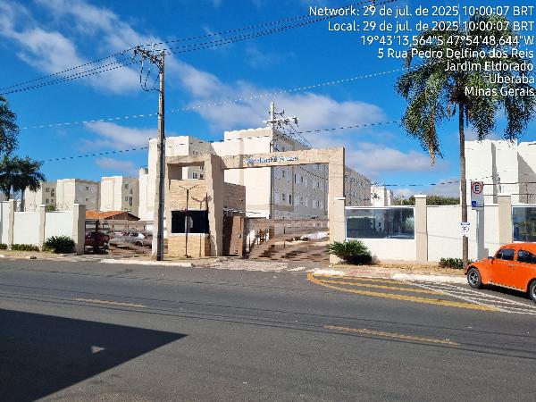 Apartamento em Uberaba, Vila Arquelau, Rua Outono, N. 250, Apto 104, Bl 17 Vaga 206, MG. Área: 39.3m2