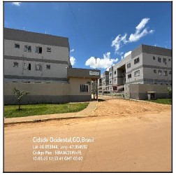 Apartamento em Cidade Ocidental, Mansoes Recreio Mossoro, Quadra 3, N. Sn, Apto 405, Rua Osvaldo Cruz Bloco 04, GO. Área: 43.04m2