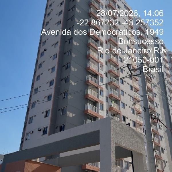 Apartamento em Rio de Janeiro, Manguinhos, Avenida Dos Democraticos, N. 1913, Apto 205, Lt 01 Bl 02, RJ. Área: 53.53m2