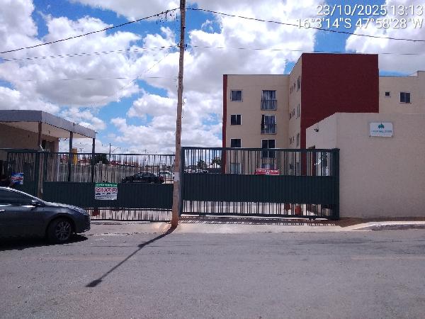 Apartamento em Valparaíso de Goiás, Cidade Jardins - Etapa B, Quadra Qc 02, N. Sn, Apto 102, Bl G, Qd 01, GO. Área: 46.48m2